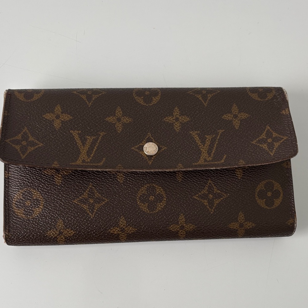 Louis Vuitton Dark Brown Monogram Wallet